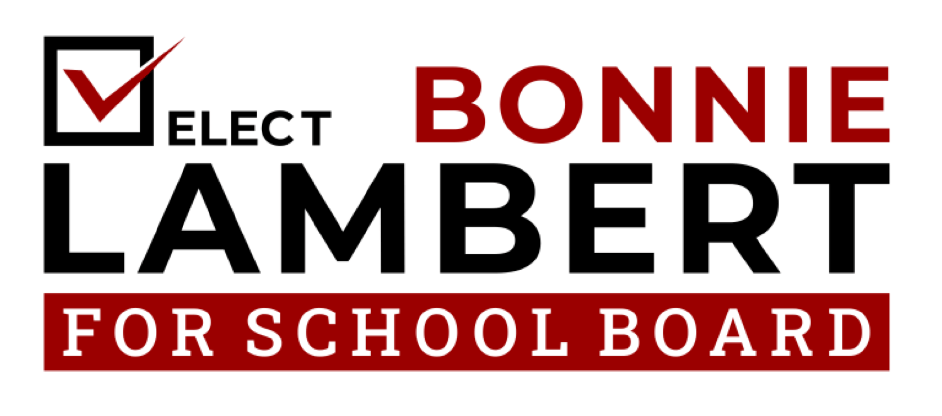 Bonnie Lambert for School Board logo