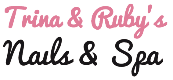 trina &amp; ruby's nails logo