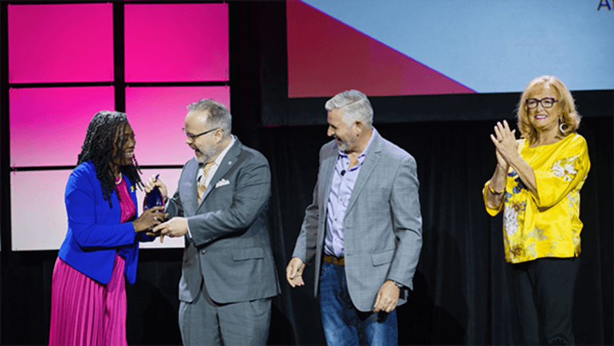 Renee-Winning-Award-for-first-year-of-award-2023