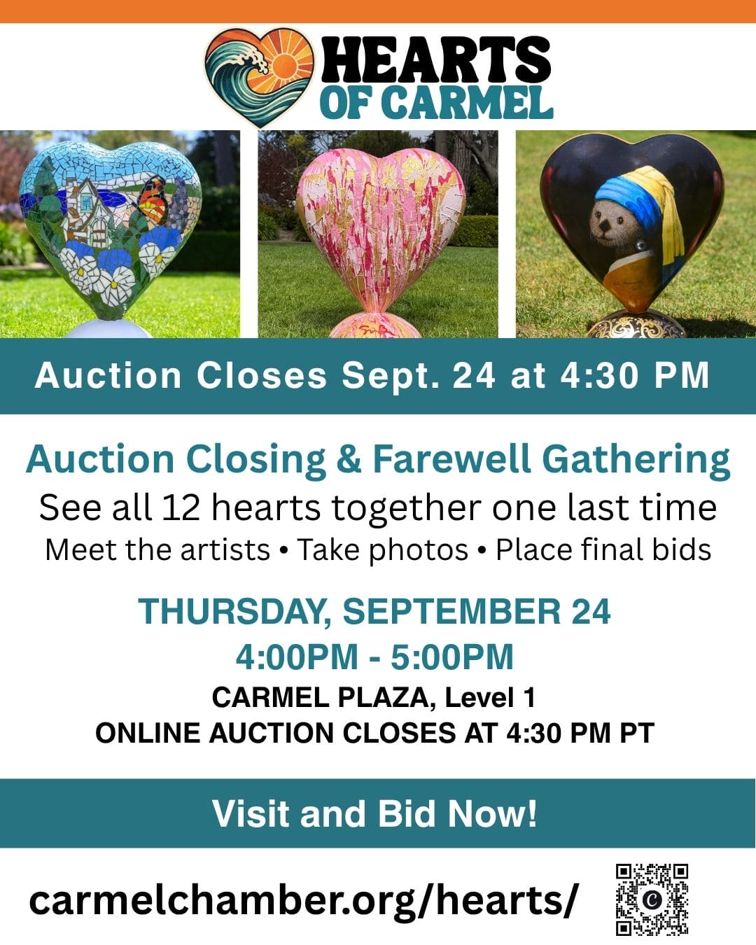 auction hearts of carmel