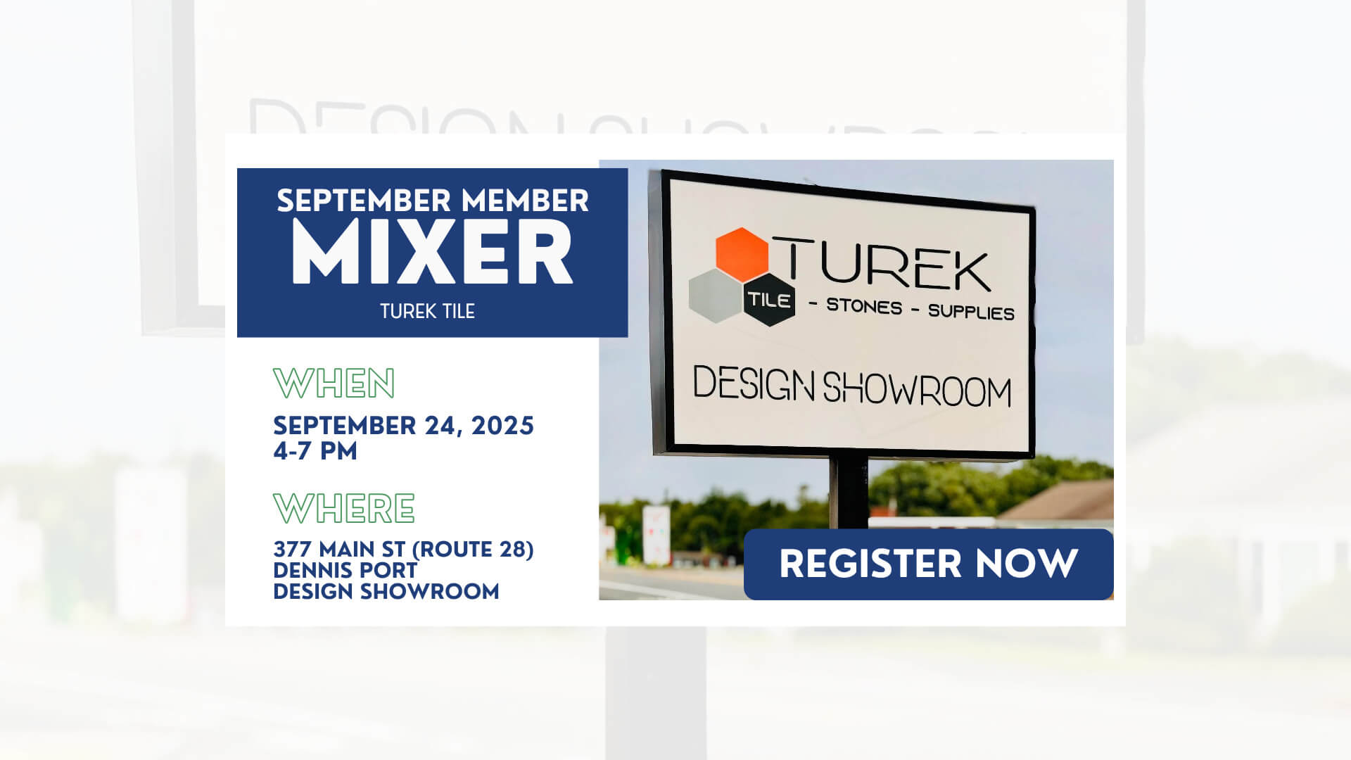 September Member Mixer sponsored by Turek tike