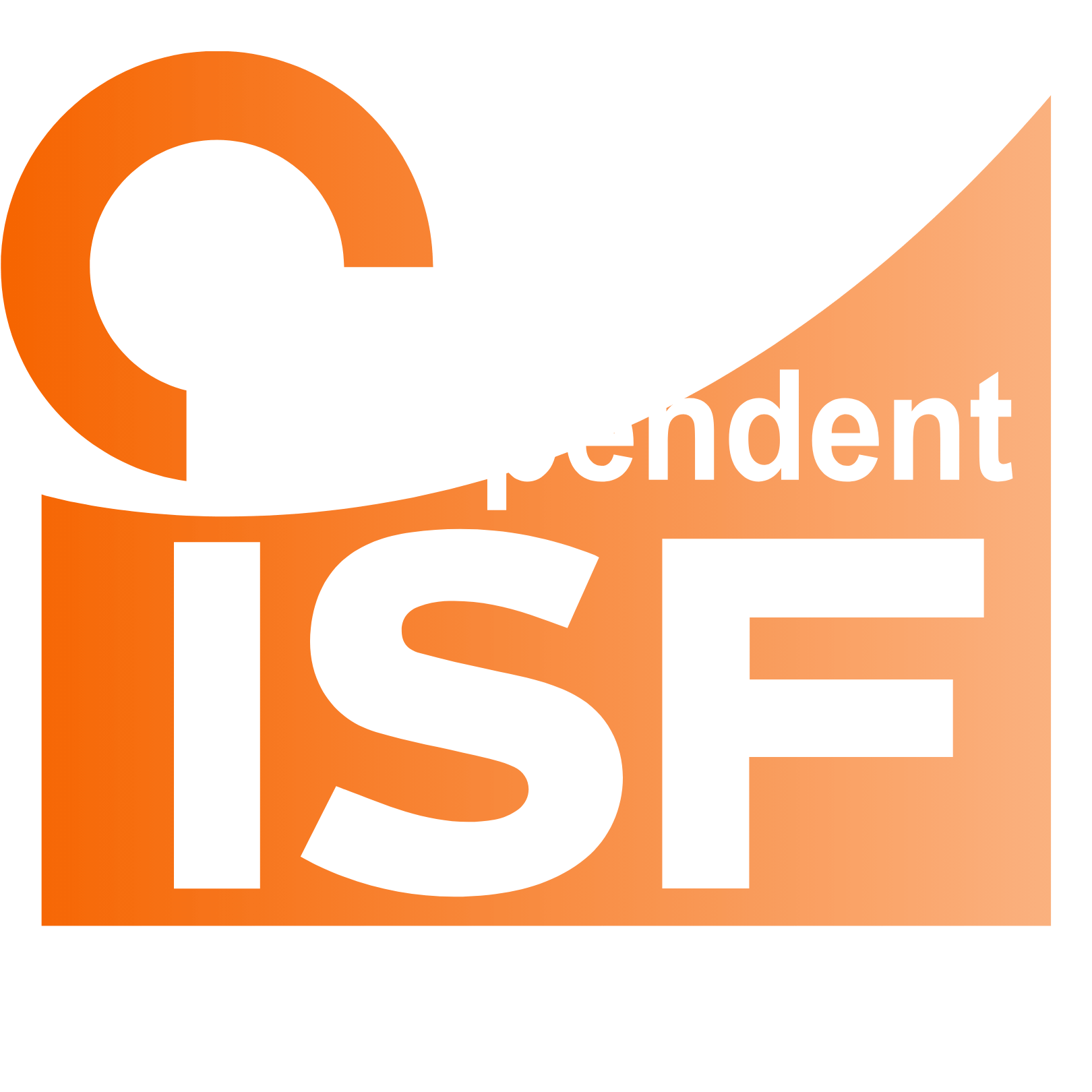 (R) ISF Gradient Against Dark BG