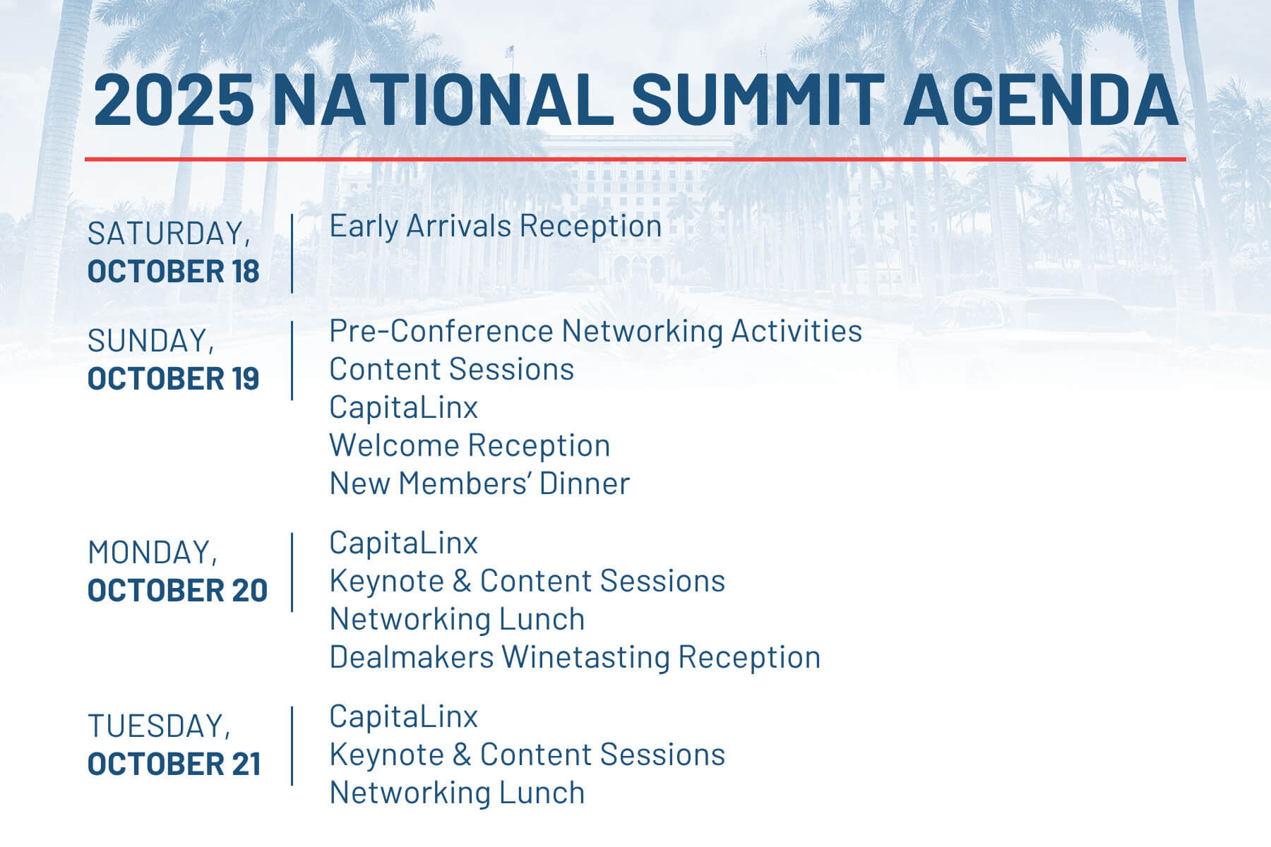 2025 NSMMF Abbreviated Agenda