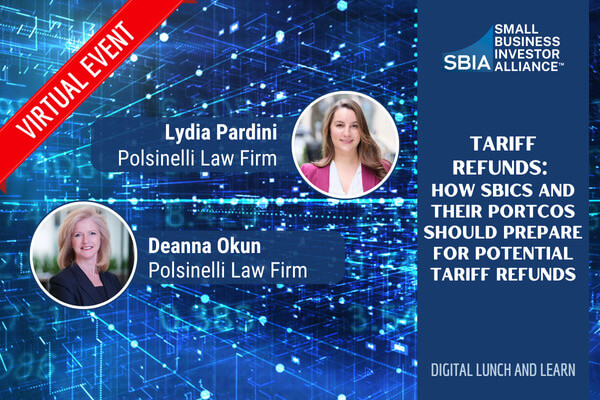 Tariff Refunds How SBICs and Their Portcos Should Prepare for Potential Tariff Refunds