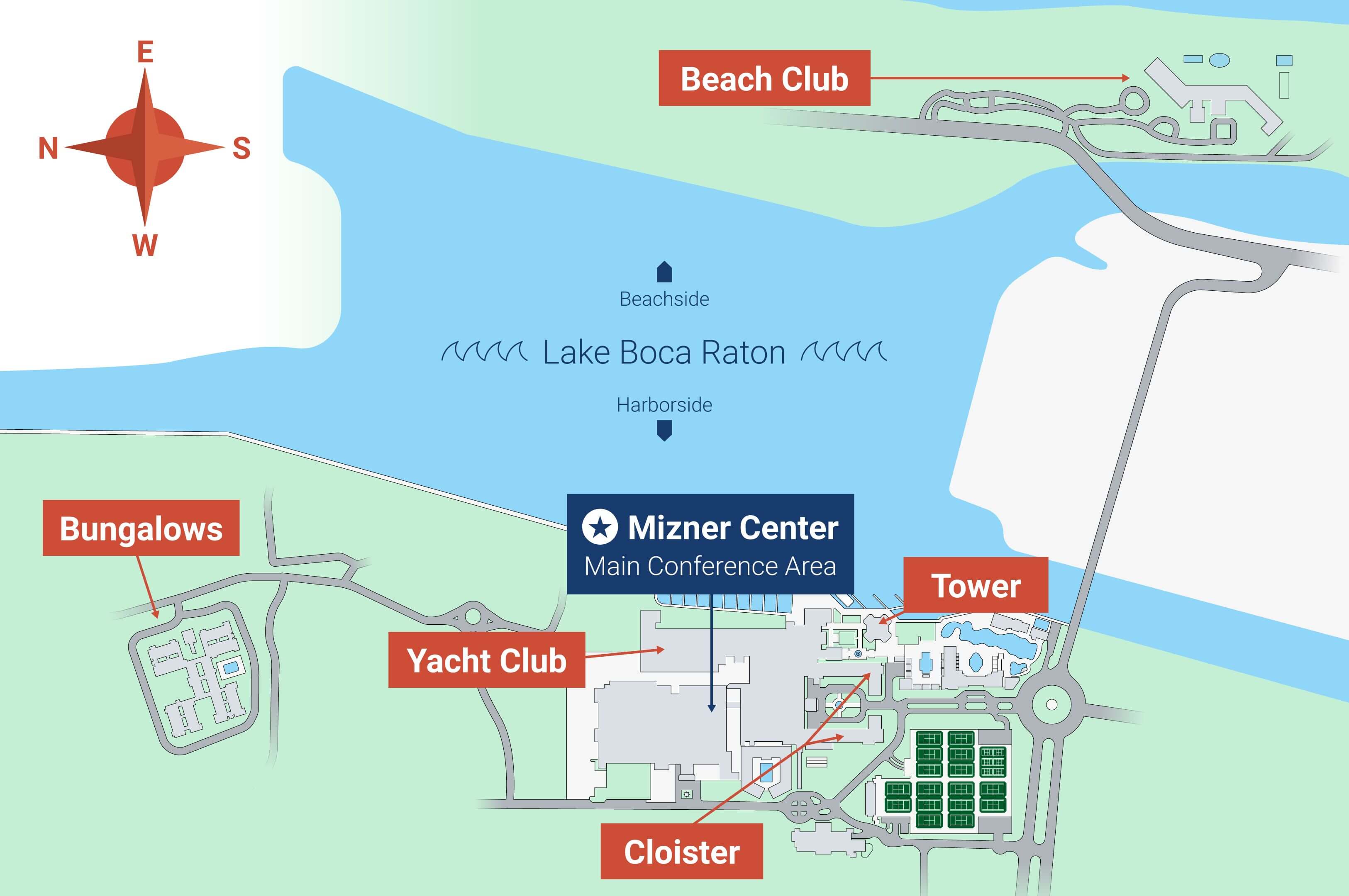 Map The Boca Raton