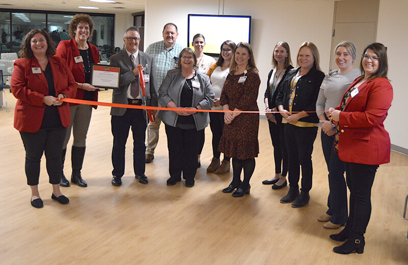 A ribbon cutting ceremony was held at North Central Health Care's new Lakeside Recovery Facility in Wausau on Wednesday, November 15, 2023.