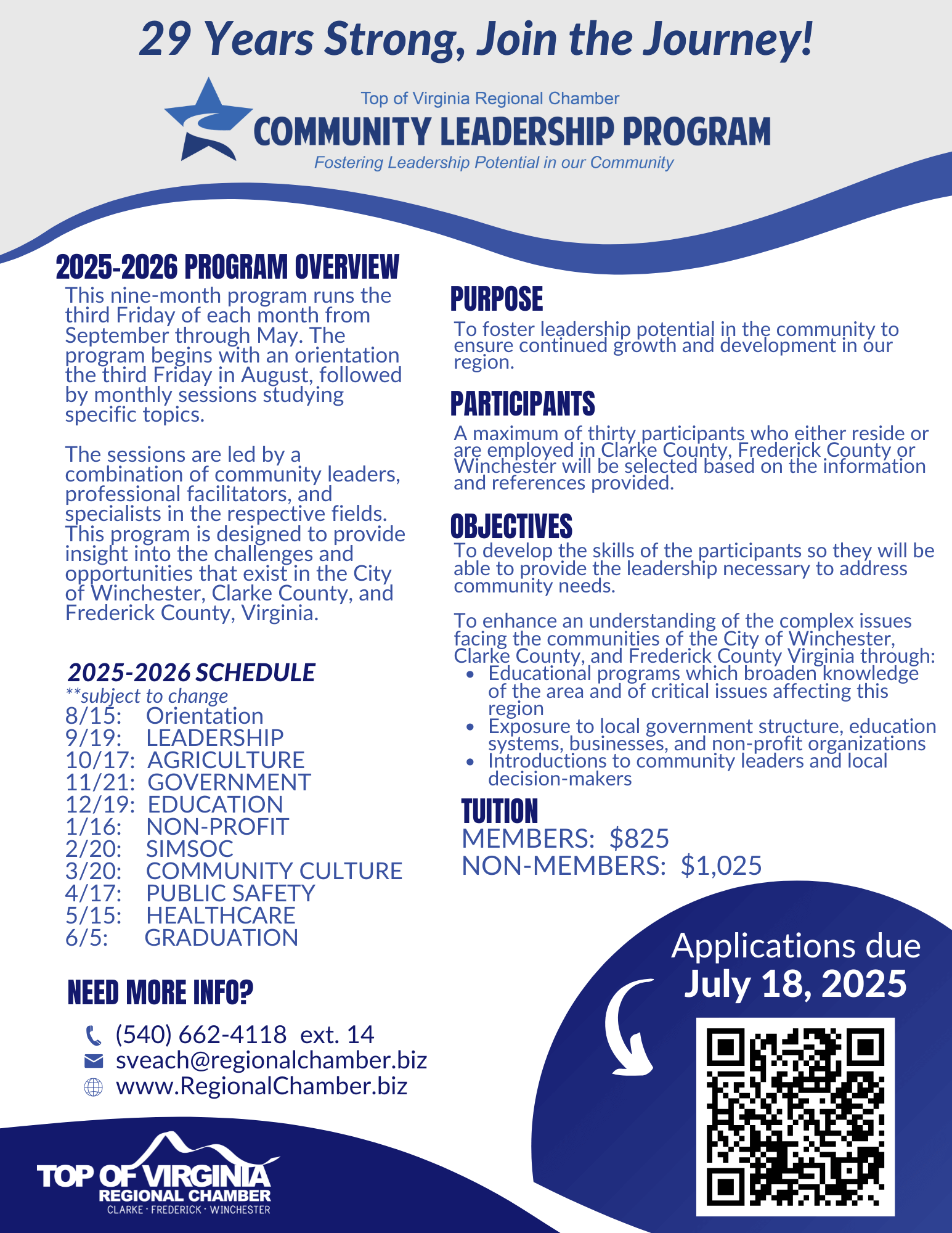 CLP 2025 Flyer