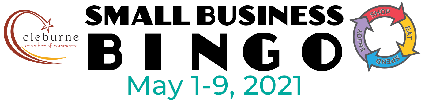 Small Business Bingo May 1-9, 2021