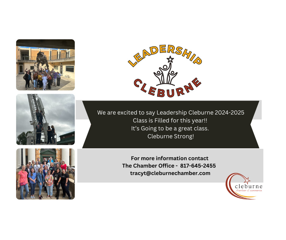 Leadership Cleburne is Full for 2024-2025 (1)