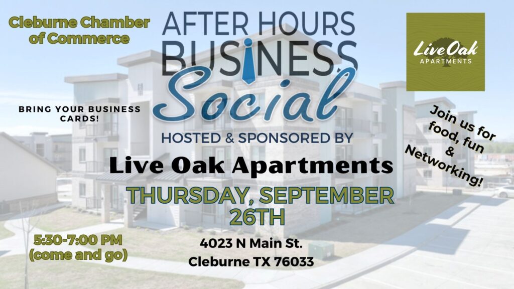 After Hours Business Sept Live Oak 24