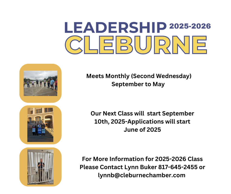 Leadership Cleburne 2025-2026 New