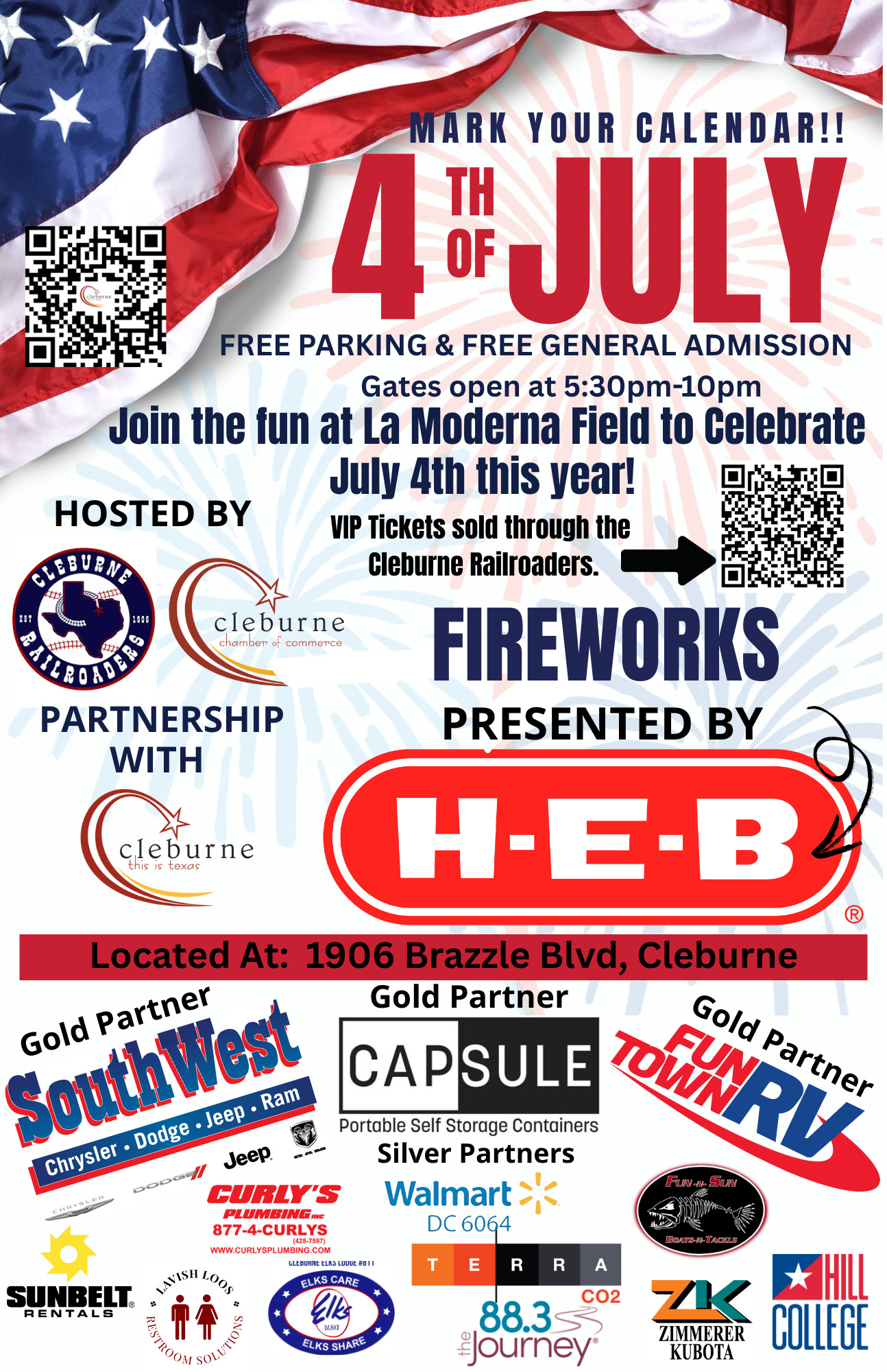 Updated July 4th Poster 6-16-25