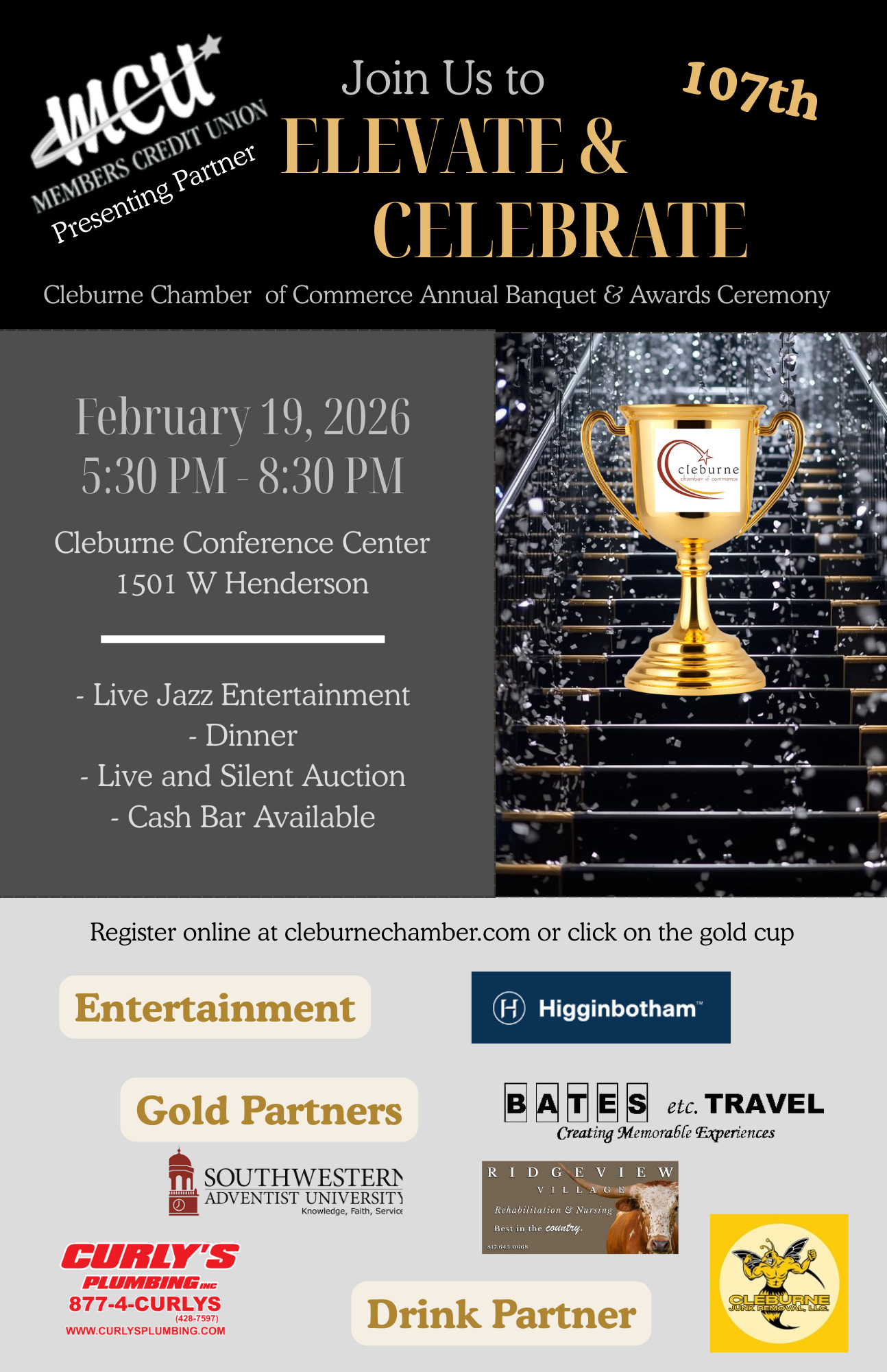 107th Banquet - February 19, 2026 - 8 x 10