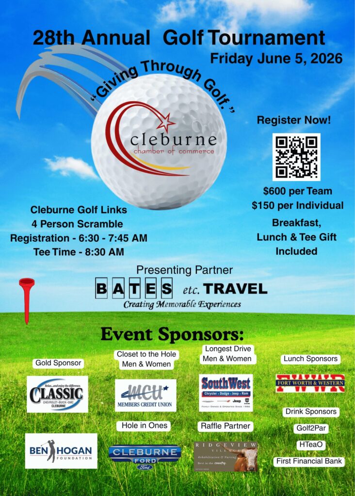 28th Golf Tournament - June 5, 2026 - Flyer V4