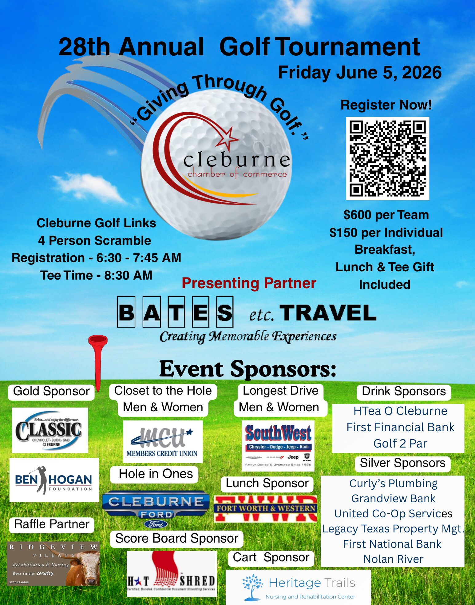 Golf Lg Poster with all sponsors