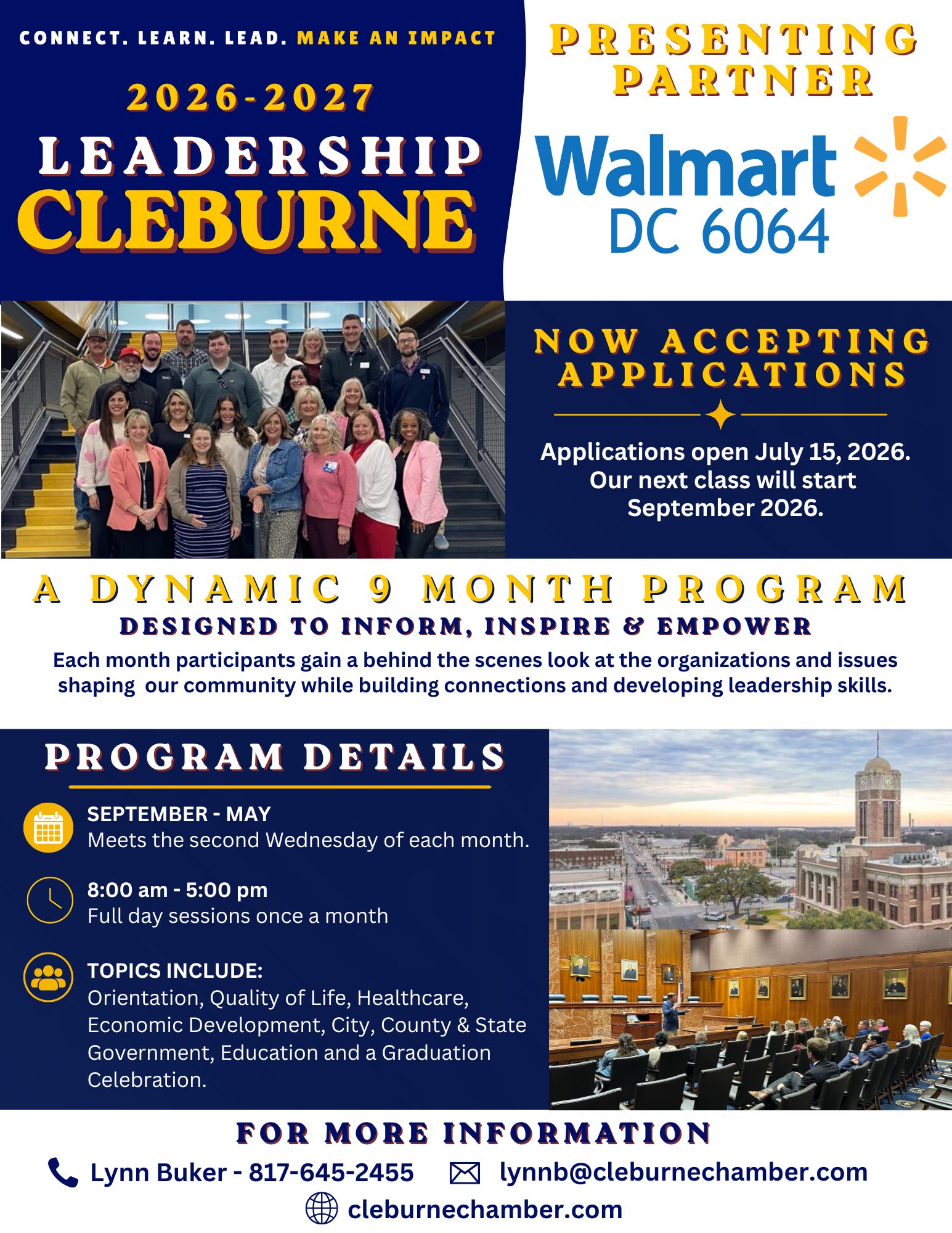 LEADERSHIP CLEBURNE REGISTER NOW
