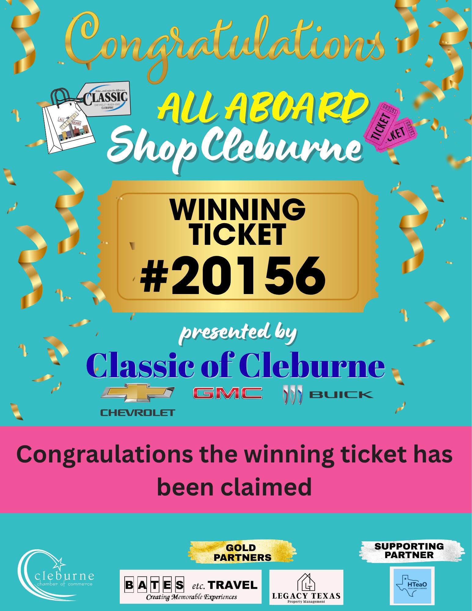 2026 ALL ABOURD WINNING TICKET