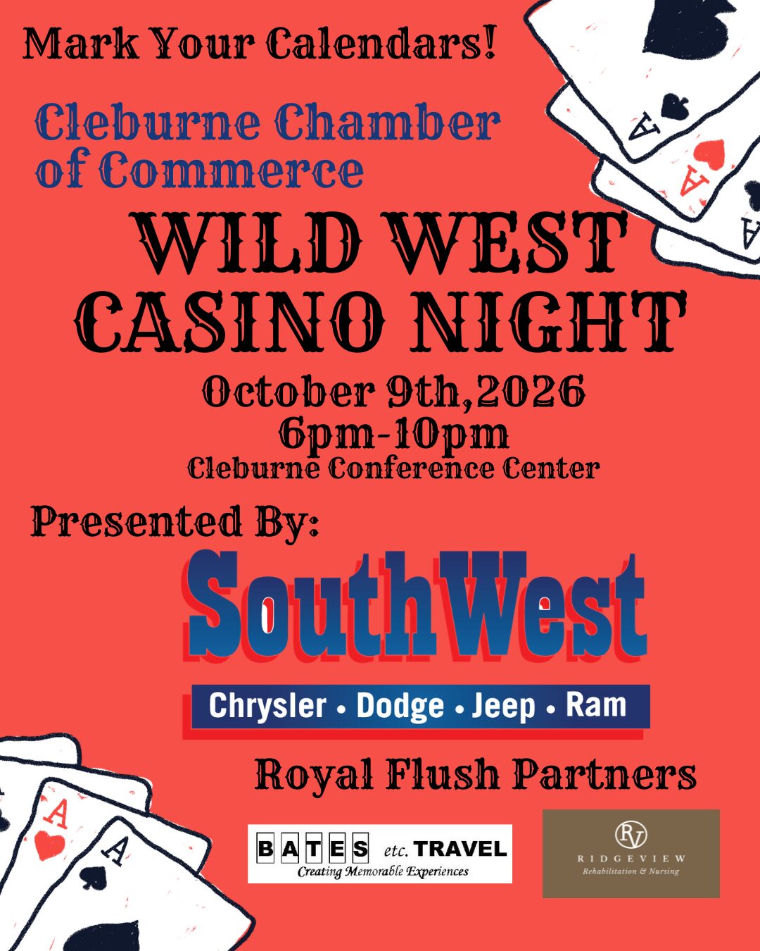Casino Night Flyer