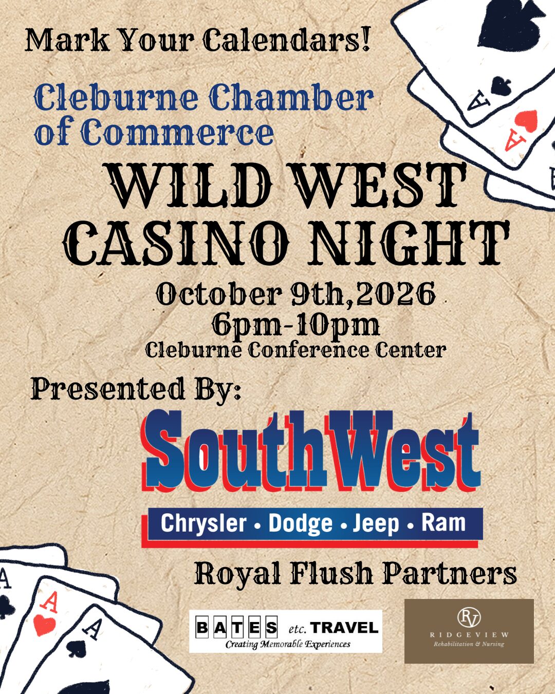 7 - Casino Night Flyer