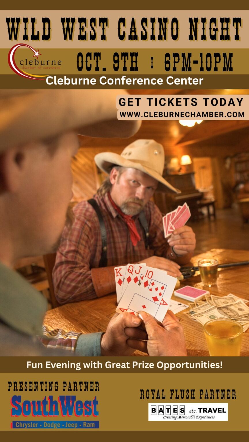 Wild West Casino Night Cowboy