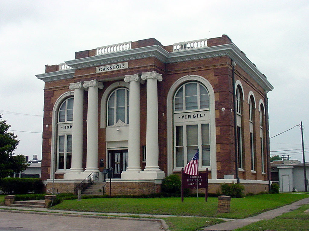 Carnegie Building; Terrell Heritage Museum