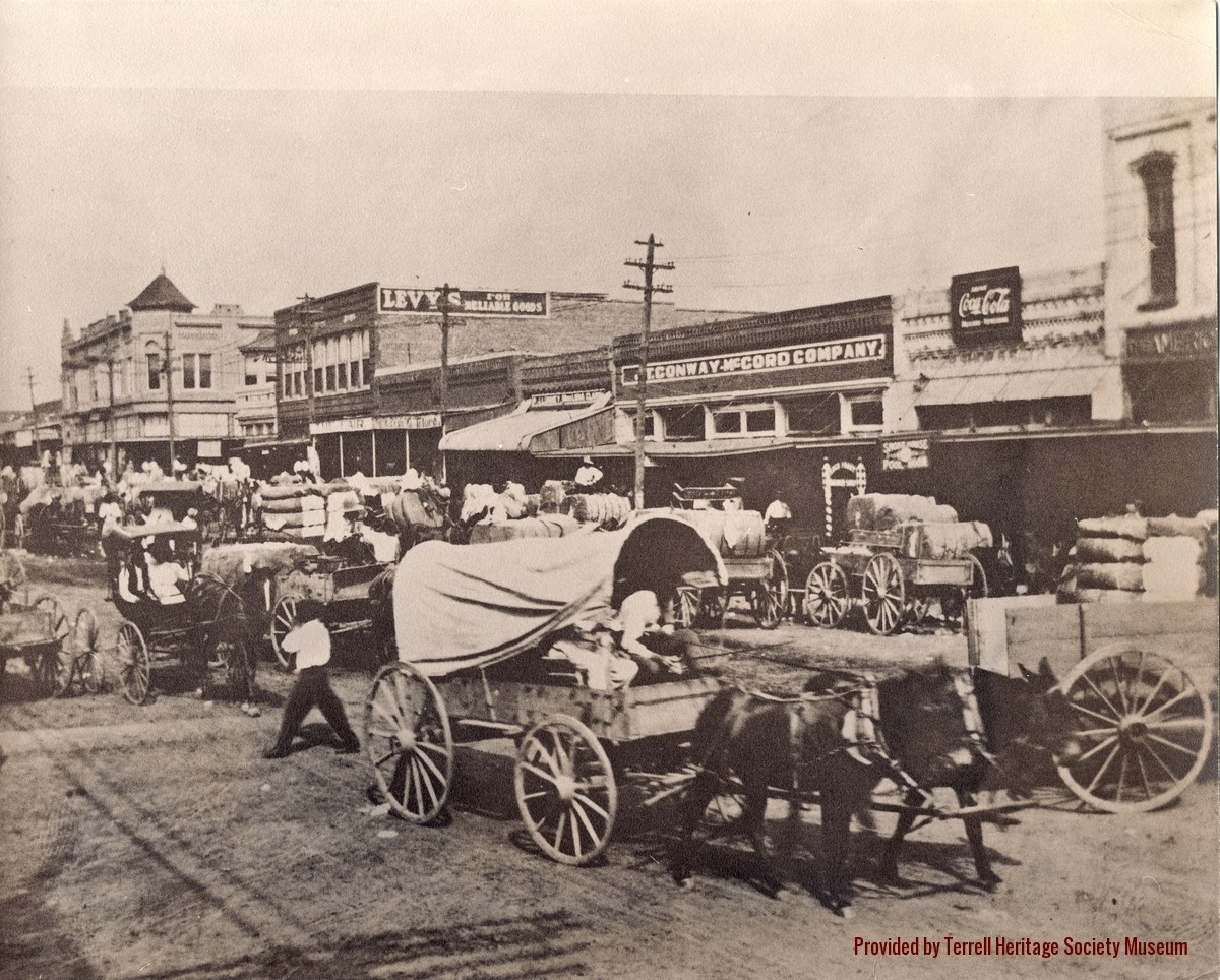 Terrell TX downtown 1880s