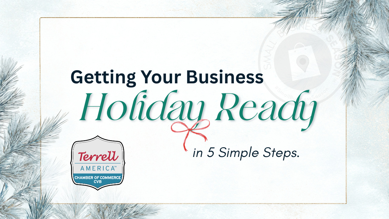 Copy of BLOG - Getting Your Business Holiday Ready in 5 Simple Steps. - SBS 2025 - M