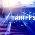 Import tariffs increase concept, US