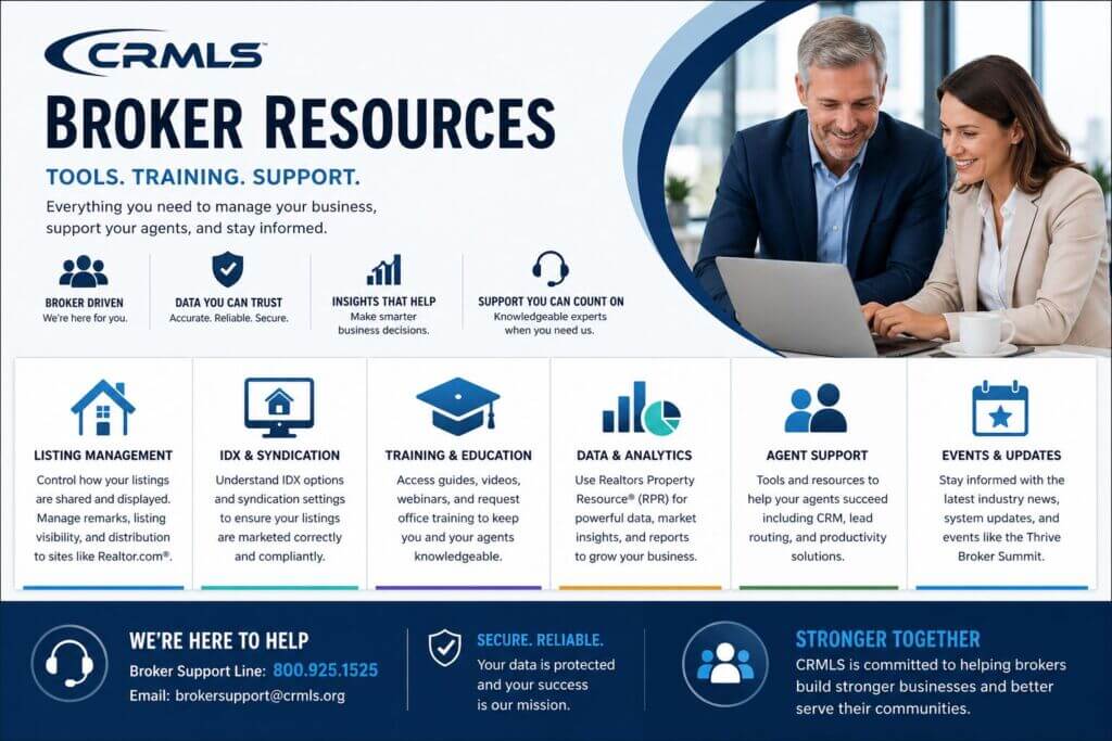 CRMLS Broker Resources