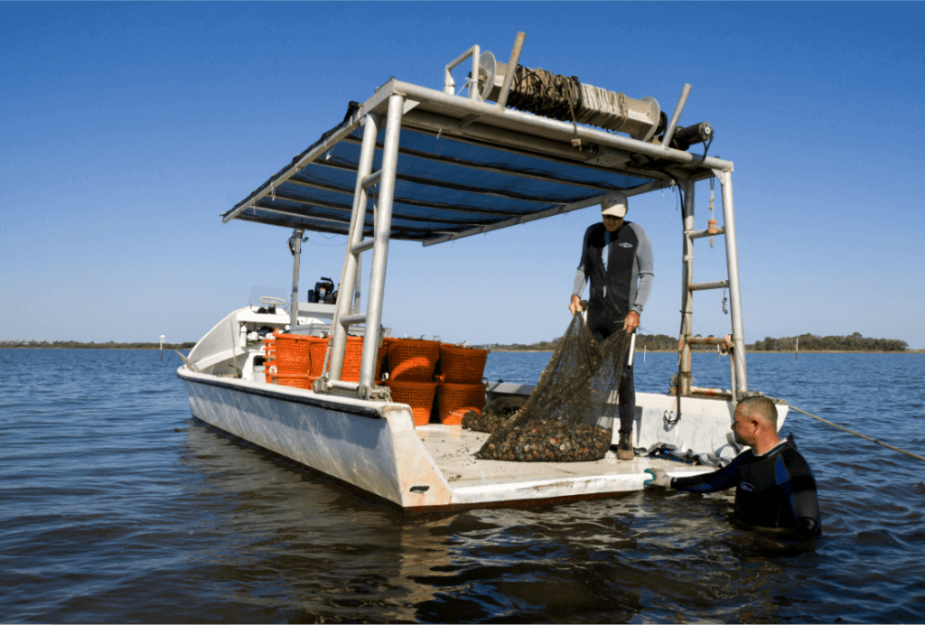 Cedar Key Clam Boat