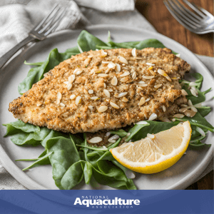 U.S. Farm-Raised Almond Crusted Tilapia