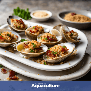 U.S. Farm-Raised Clams Casino