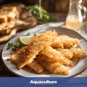 Cheesy U.S. Farm-Raised Fish Strips