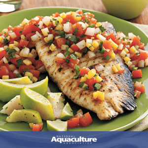 Grilled U.S. Farm-Raised Tilapia with Fresh Salsa