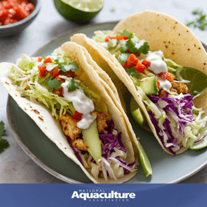 Southwestern U.S. Farm-Raised Fish Tacos