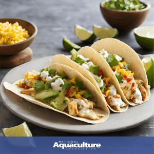 Spicy U.S. Farm-Raised Fish Tacos