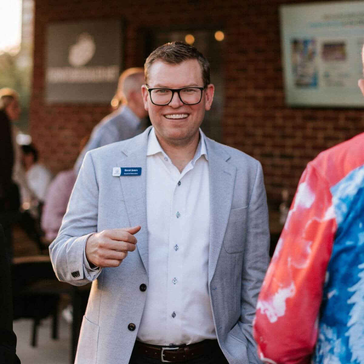 Photo of male individual IHFRA Member smiling into the camera.