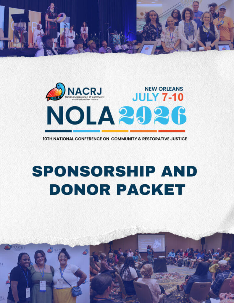 NACRJ Sponsor &amp; Donor Packet 2025