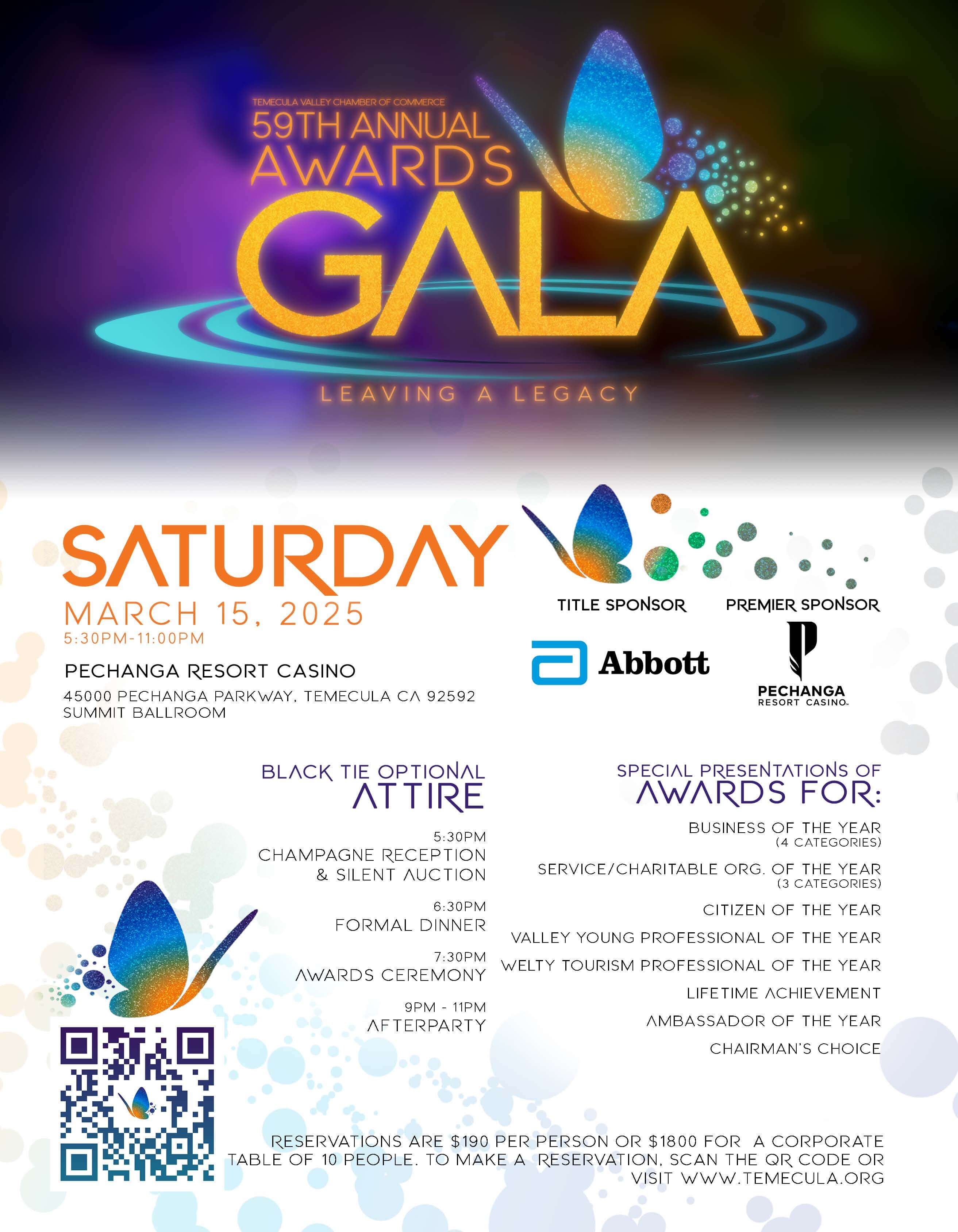 Gala Flyer with Bleeds