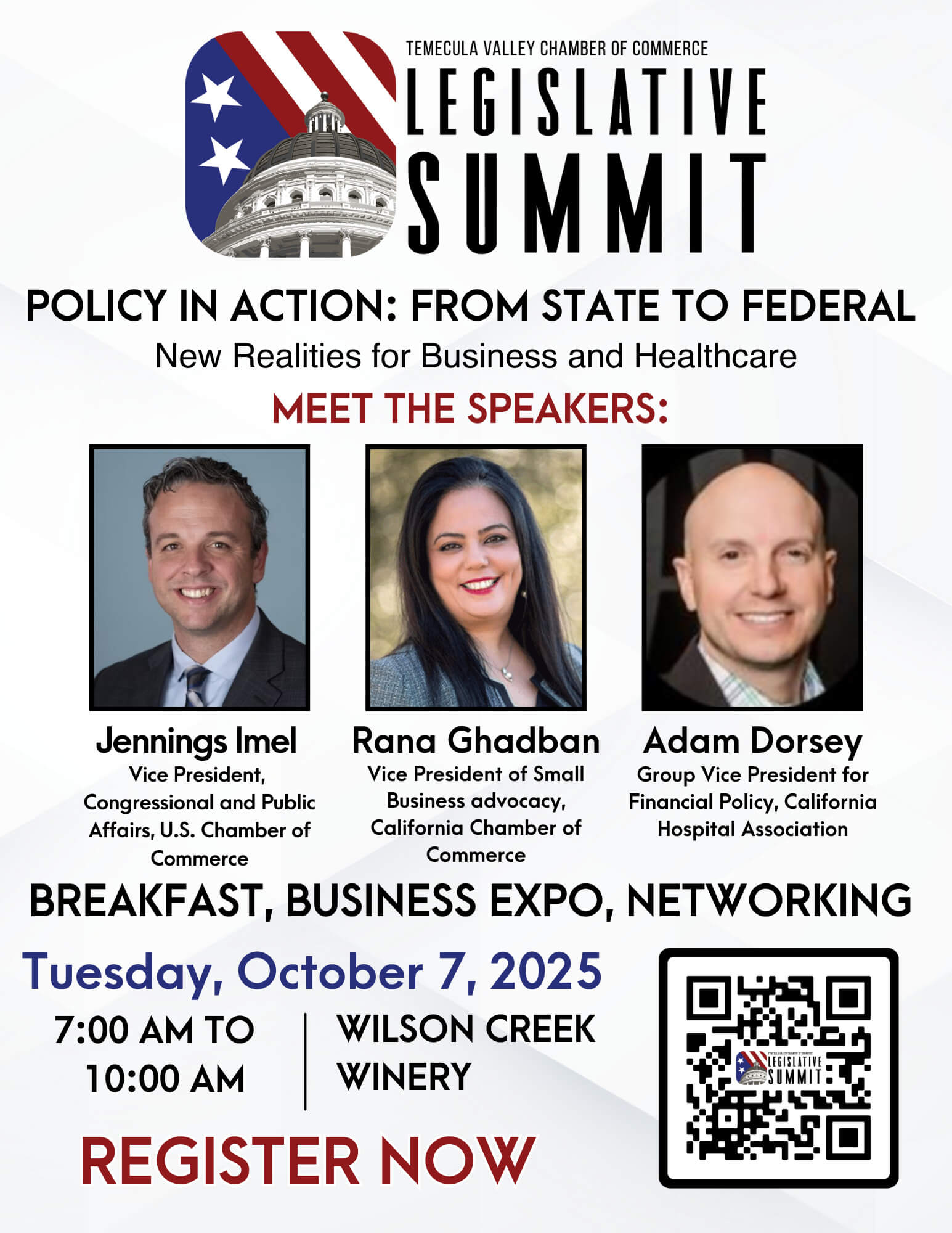 2025 Legislative Summit Flyer (8.5 x 11 in)