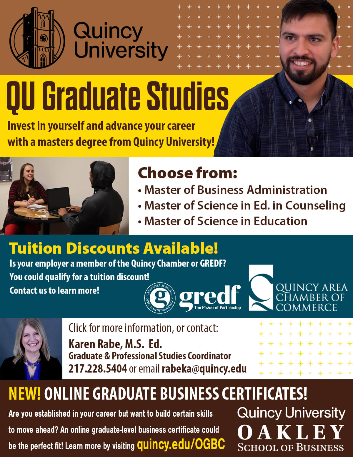 qu graduate studies flyer