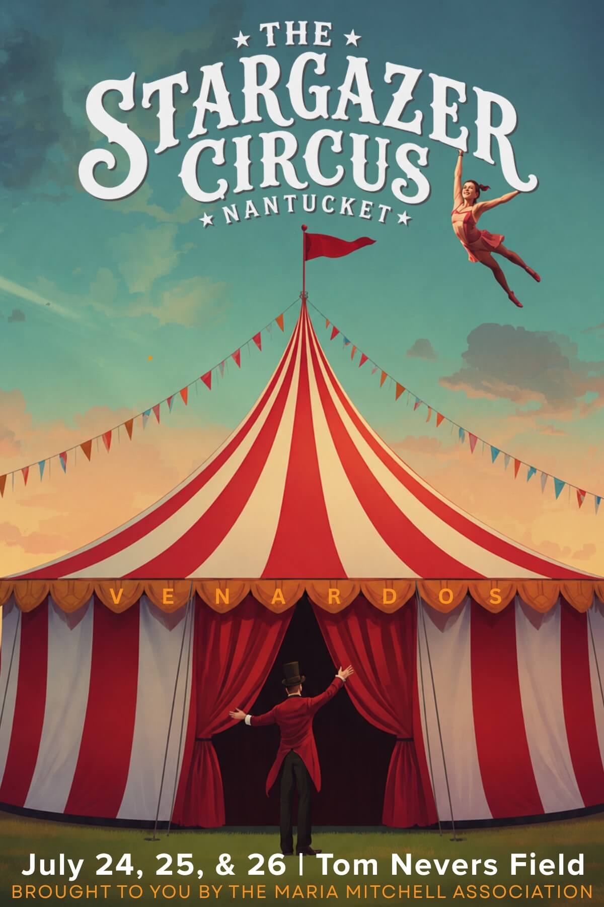 Postcard Stargazer Circus