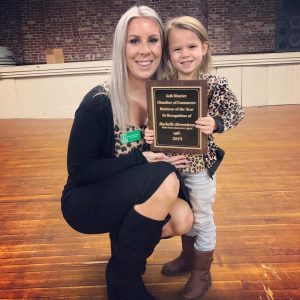 Rachelle Herendeen & daughter - Business of the Year 2019 State Farm Insurance