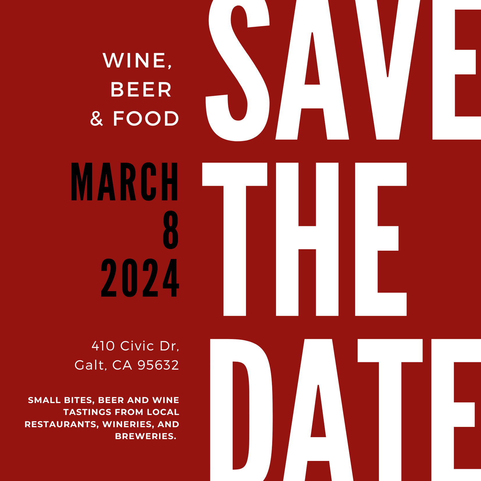 WBF Save the date