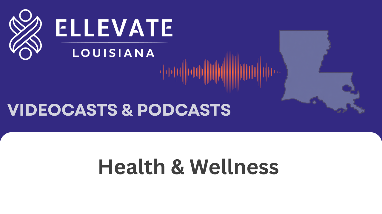 Website Logos for Podcasts Thumbnail Elevate Louisiana Branding and Purple-Gray Stripes-4