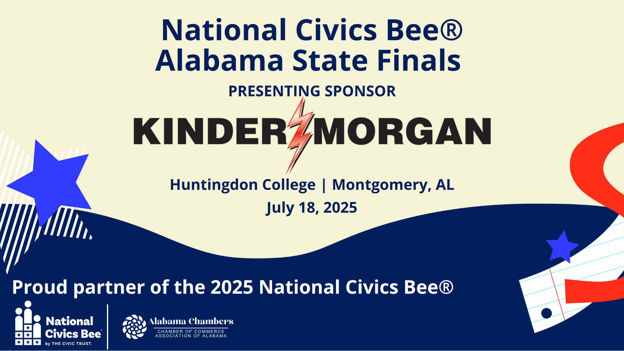Proud partner of the 2025 Civics Bee®-2 Proud partner of the 2025 Civics Bee®-2