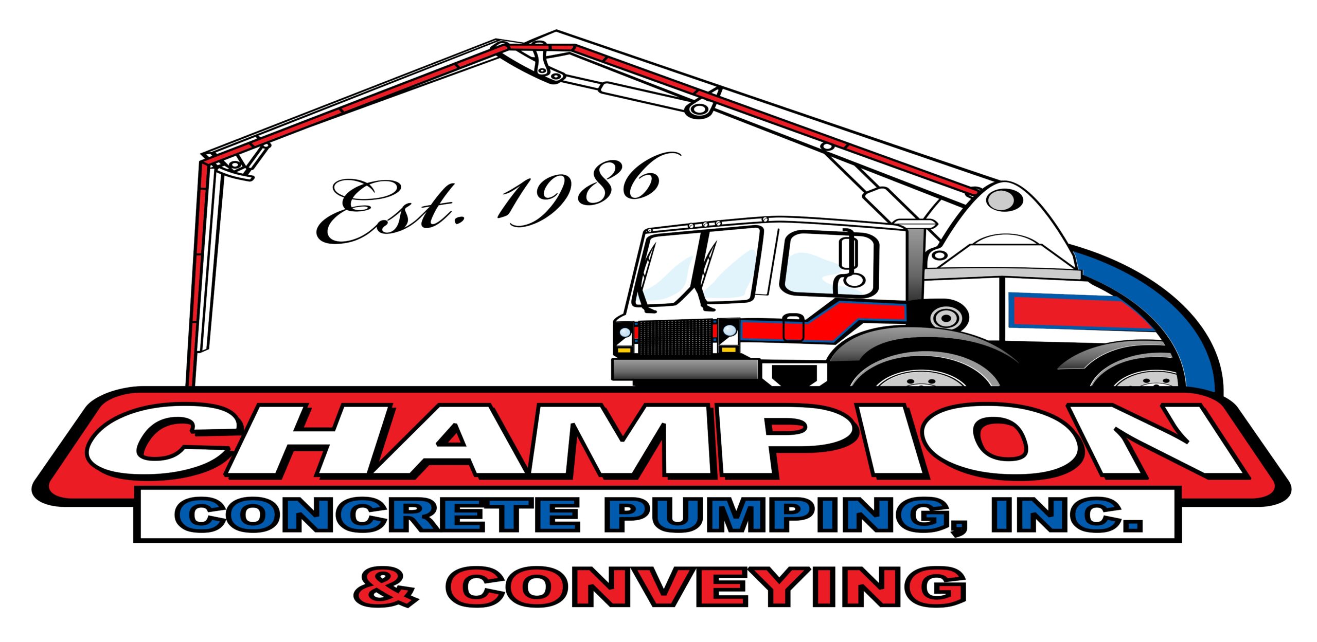 Champion Concrete Pumping Inc & Conveying Champion Concrete Pumping Inc & Conveying
