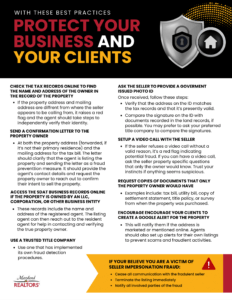 Protect your business and your clients