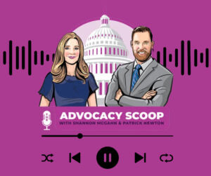 Advocacy Scoop Podcast Logo Advocacy Scoop Podcast Logo