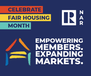 Digital ad image for Fair Housing that says "Empowering Members. Expanding Markets."